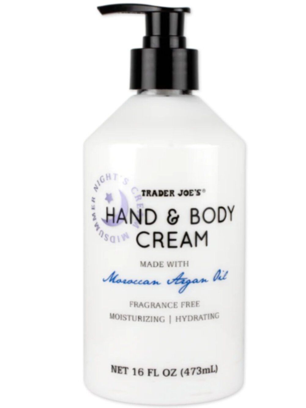 Trader Joe's Hand & Body Cream with Moroccan Argan Oil